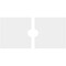 Ekena Millwork Rectangle Architectural Grade PVC Ceiling Medallion, 24"W x 12"H x 3"ID x 8 1/4"C x 1"P, Two-Piece CMP24X12RE2-03000 - alternate 2